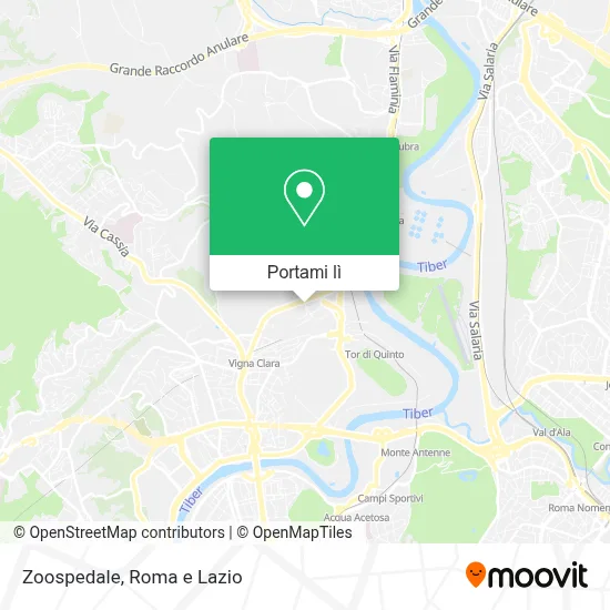 Mappa Zoospedale