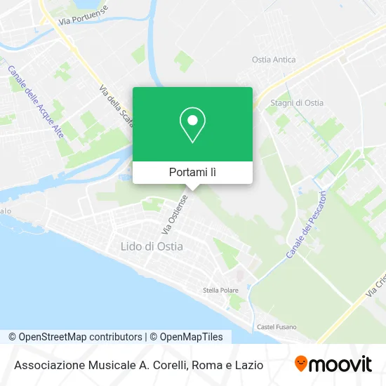 Mappa Associazione Musicale A. Corelli