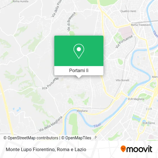 Mappa Monte Lupo Fiorentino