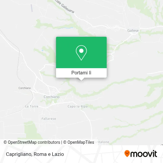 Mappa Caprigliano