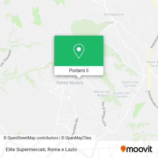 Mappa Elite Supermercati