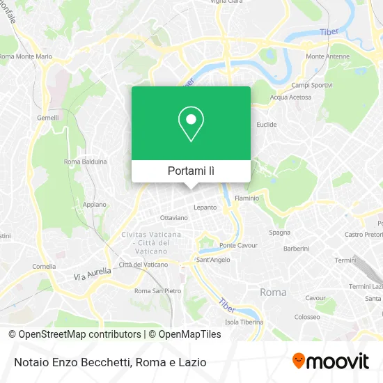 Mappa Notaio Enzo Becchetti