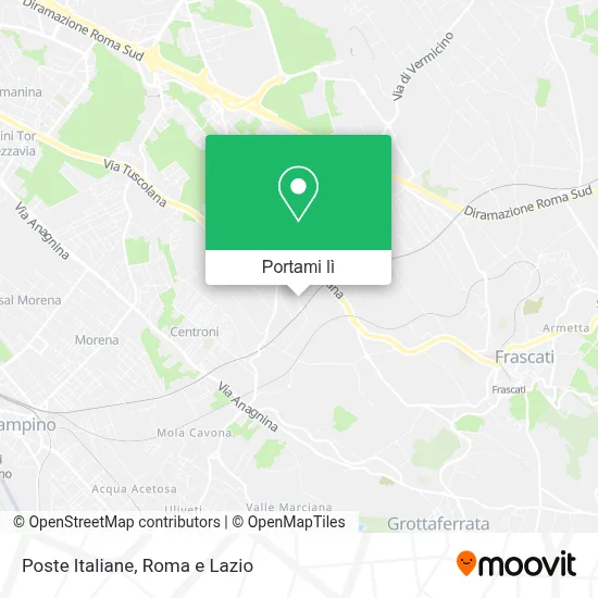 Mappa Poste Italiane