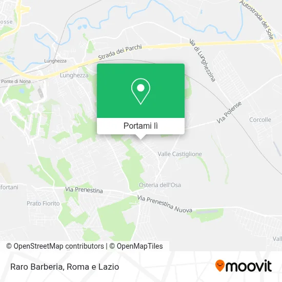 Mappa Raro Barberia