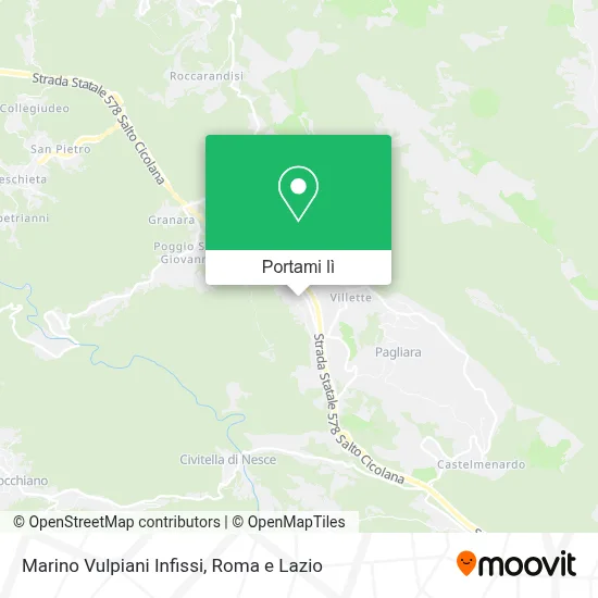 Mappa Marino Vulpiani Infissi