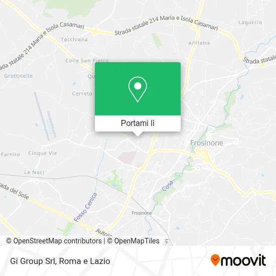 Mappa Gi Group Srl