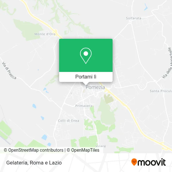Mappa Gelateria