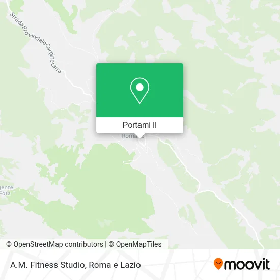 Mappa A.M. Fitness Studio