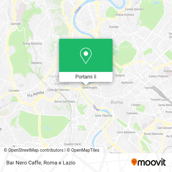 Mappa Bar Nero Caffe