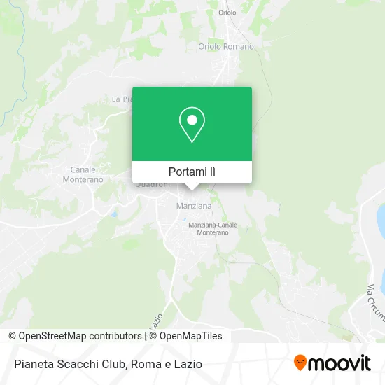 Mappa Pianeta Scacchi Club