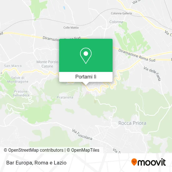 Mappa Bar Europa