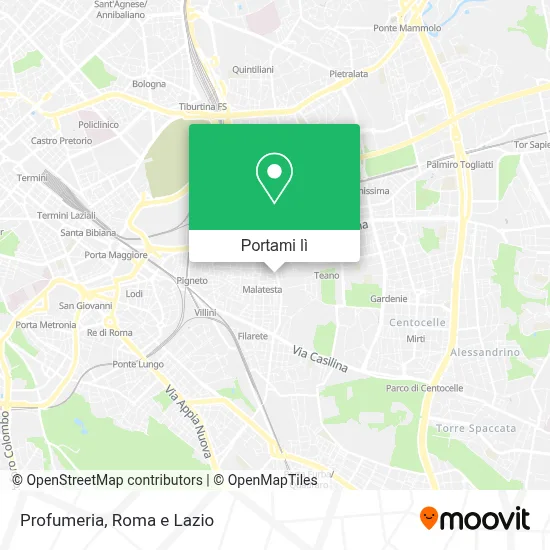 Mappa Profumeria
