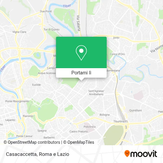 Mappa Casacaccetta