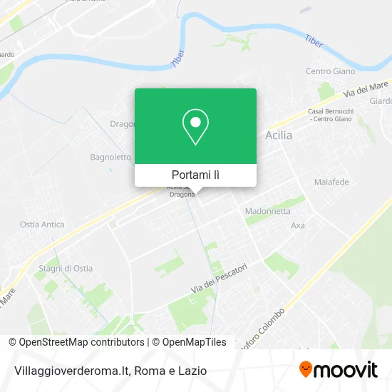 Mappa Villaggioverderoma.It
