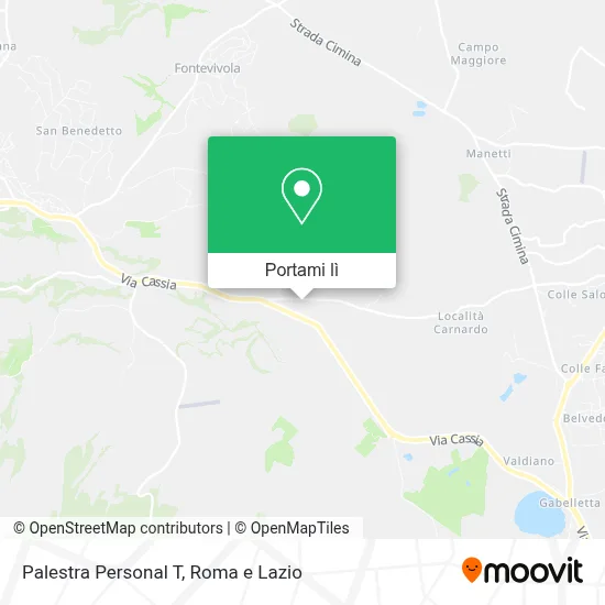 Mappa Palestra Personal T