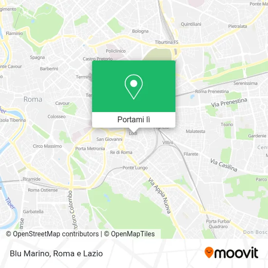 Mappa Blu Marino