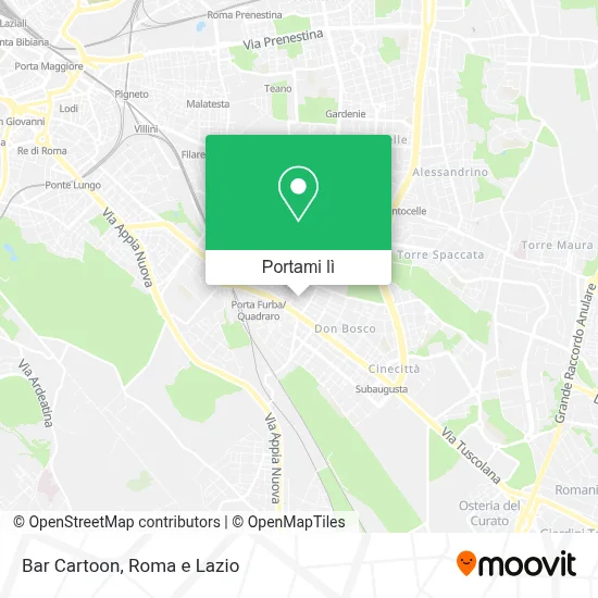 Mappa Bar Cartoon