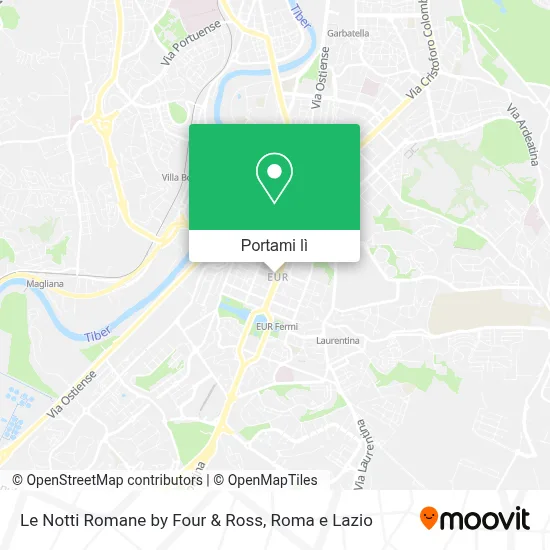 Mappa Le Notti Romane by Four & Ross