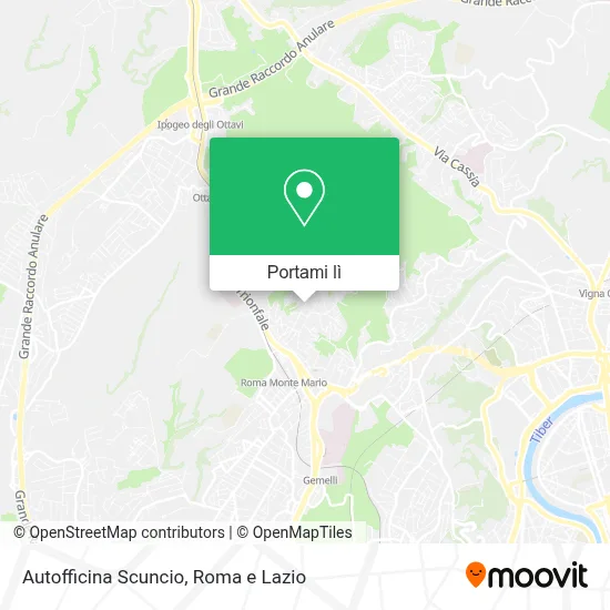 Mappa Autofficina Scuncio