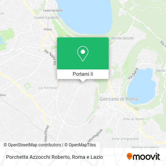 Mappa Porchetta Azzocchi Roberto