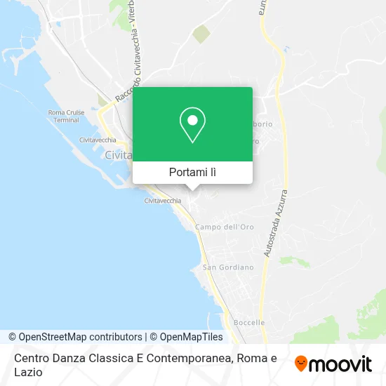 Mappa Centro Danza Classica E Contemporanea