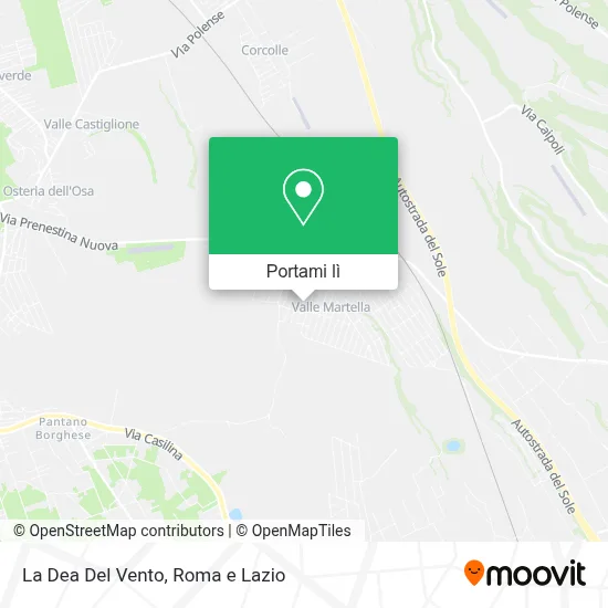Mappa La Dea Del Vento
