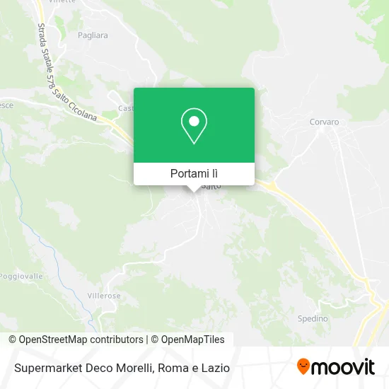 Mappa Supermarket Deco Morelli