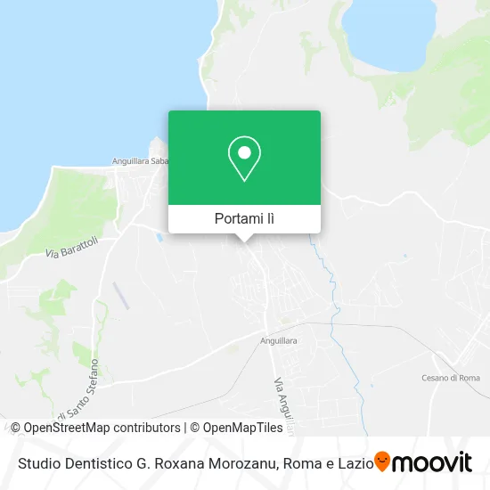 Mappa Studio Dentistico G. Roxana Morozanu
