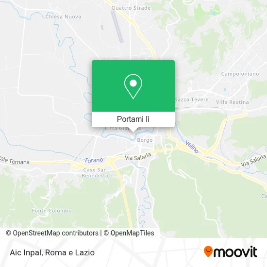 Mappa Aic Inpal