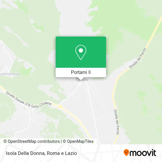 Mappa Isola Della Donna
