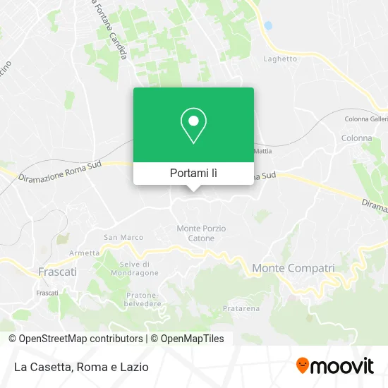 Mappa La Casetta