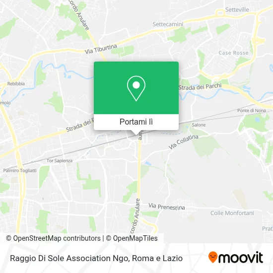 Mappa Raggio Di Sole Association Ngo
