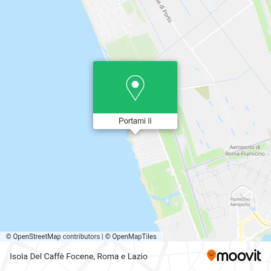 Mappa Isola Del Caffè Focene