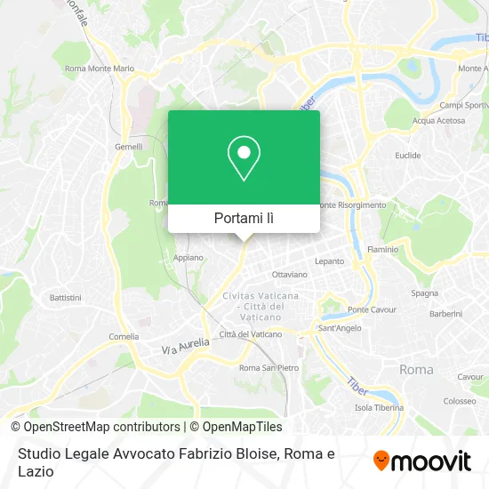 Mappa Studio Legale Avvocato Fabrizio Bloise