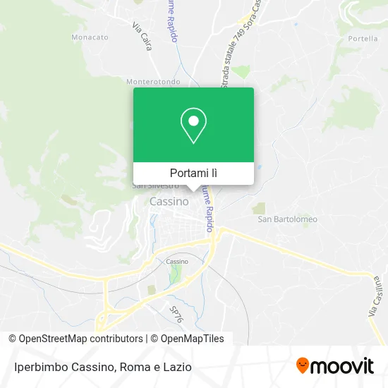 Mappa Iperbimbo Cassino