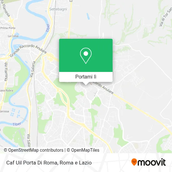 Mappa Caf Uil Porta Di Roma