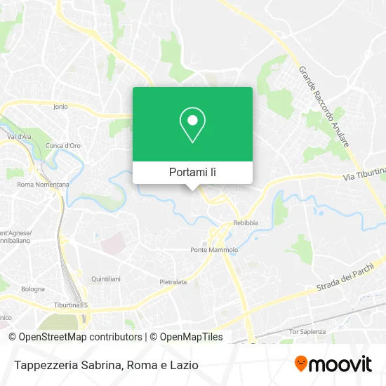 Mappa Tappezzeria Sabrina