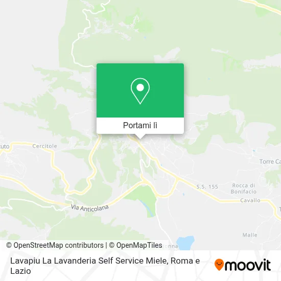 Mappa Lavapiu La Lavanderia Self Service Miele