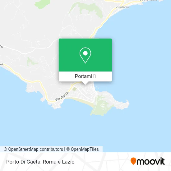 Mappa Porto Di Gaeta