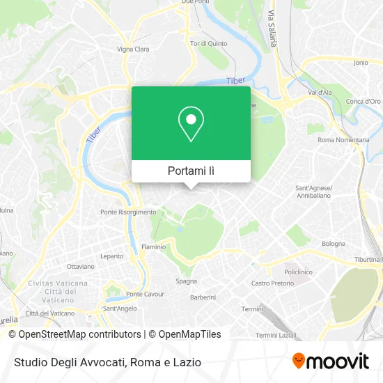 Mappa Studio Degli Avvocati
