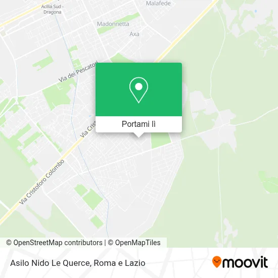 Mappa Asilo Nido Le Querce