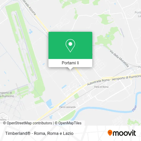 Mappa Timberland® - Roma