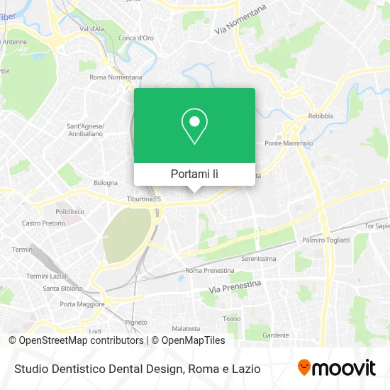 Mappa Studio Dentistico Dental Design