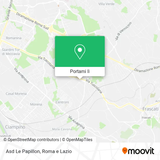 Mappa Asd Le Papillon