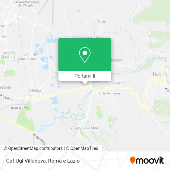 Mappa Caf Ugl Villanova