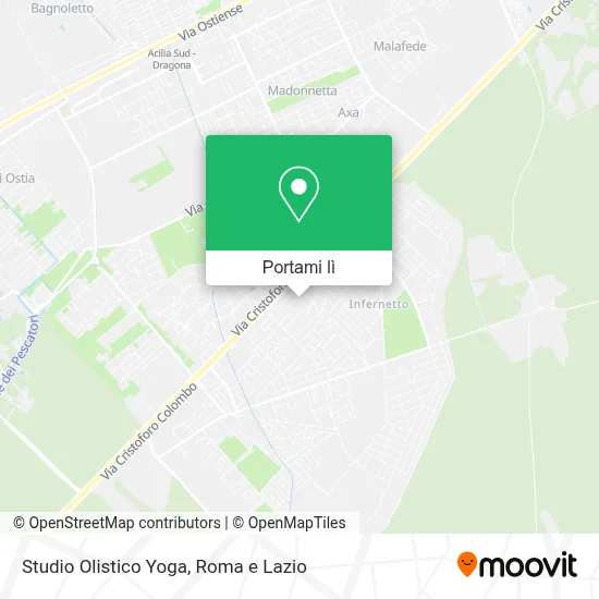 Mappa Studio Olistico Yoga