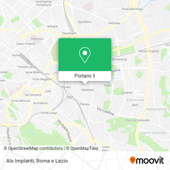 Mappa Als Impianti