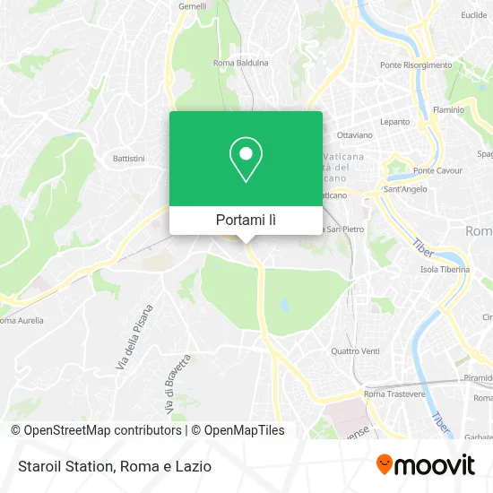 Mappa Staroil Station