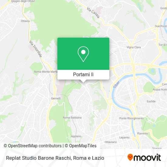 Mappa Replat Studio Barone Raschi