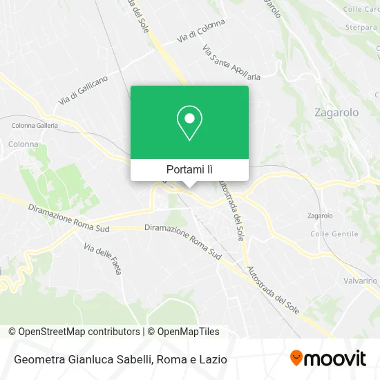 Mappa Geometra Gianluca Sabelli